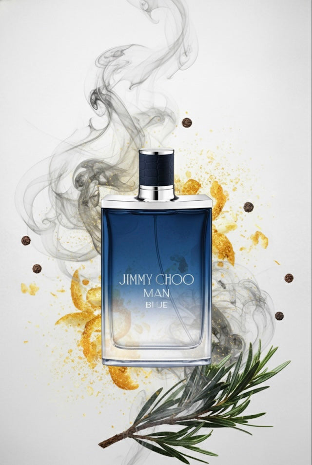 Jimmy Choo Man Blue EDT 3.3 & 1.7 Oz