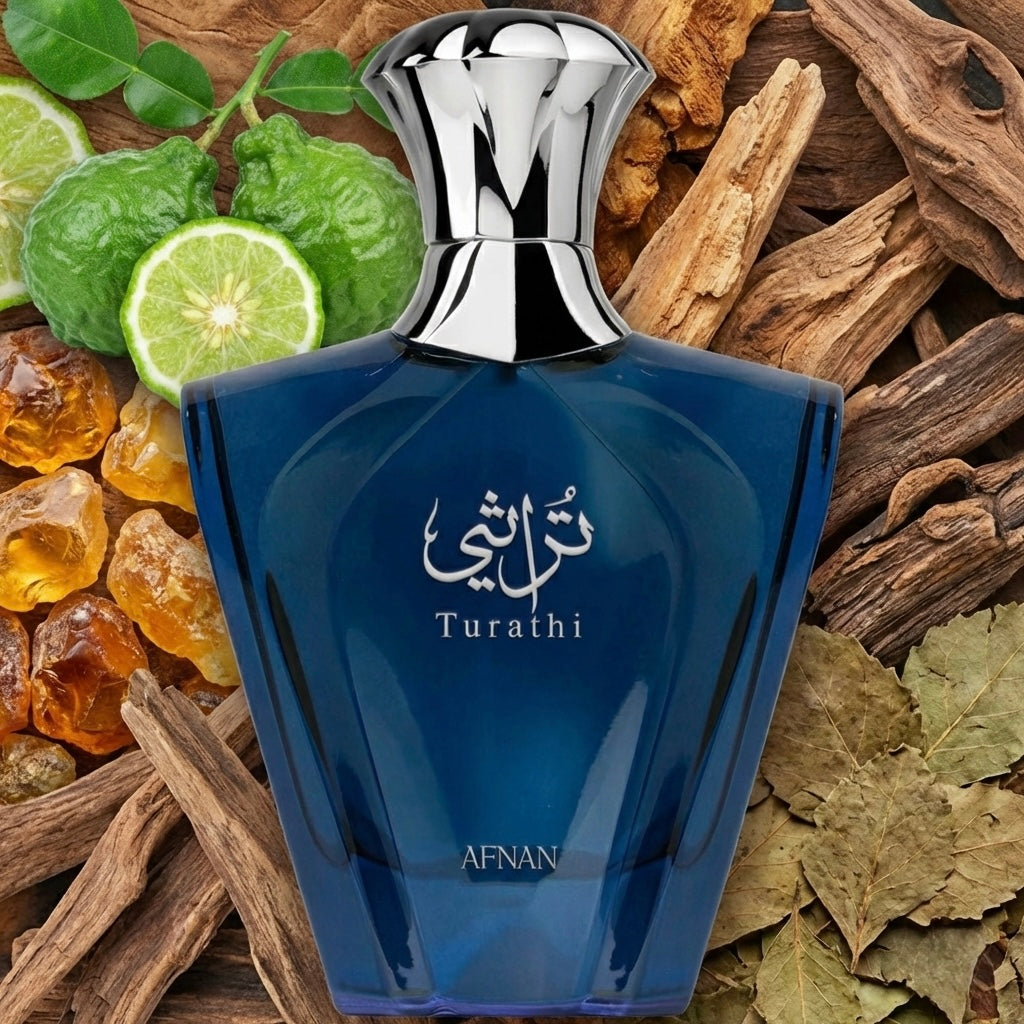 Afnan Turathi Blue EDP 3 Oz