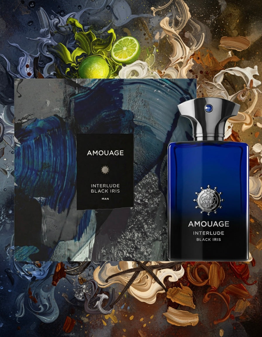 Amouage Interlude Black Iris Man EDP 3.4 Oz
