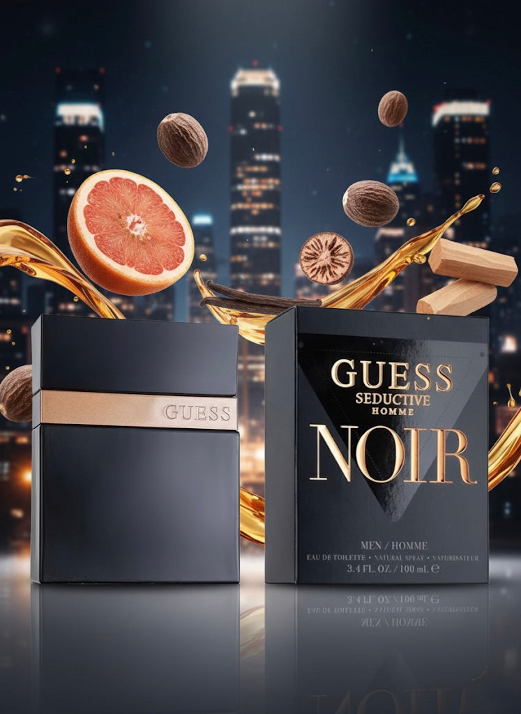 Guess Seductive Homme Noir EDT 3.4 Oz