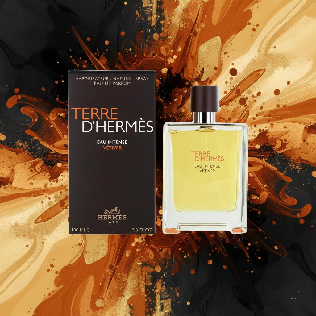 Hermes Terre D'Herm Intense Vetiver EDP 6.7 - 3.4 Oz