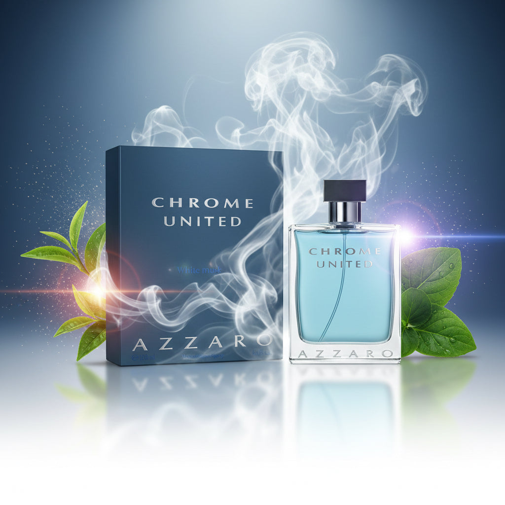 Azzaro Chrome United EDT 3.4 Oz