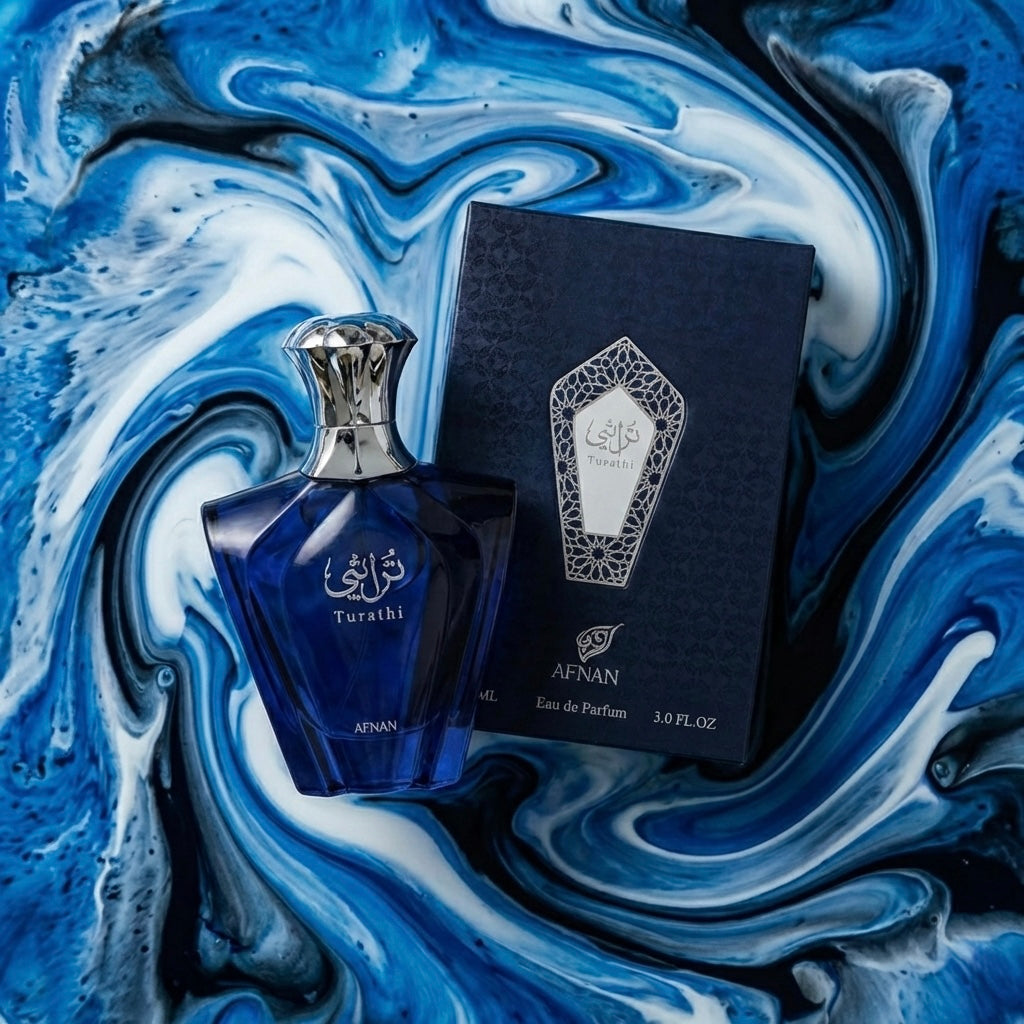 Afnan Turathi Blue EDP 3 Oz