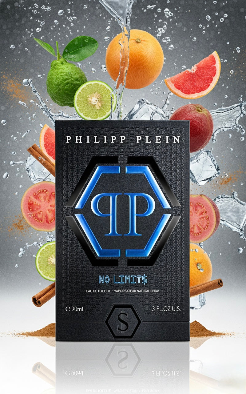 Philipp Plein Super Fresh No Limits EDT & EDP 3 Oz
