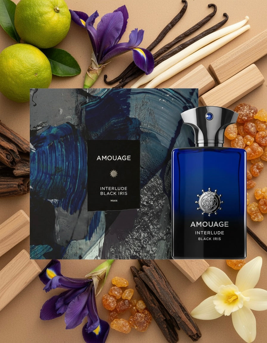 Amouage Interlude Black Iris Man EDP 3.4 Oz